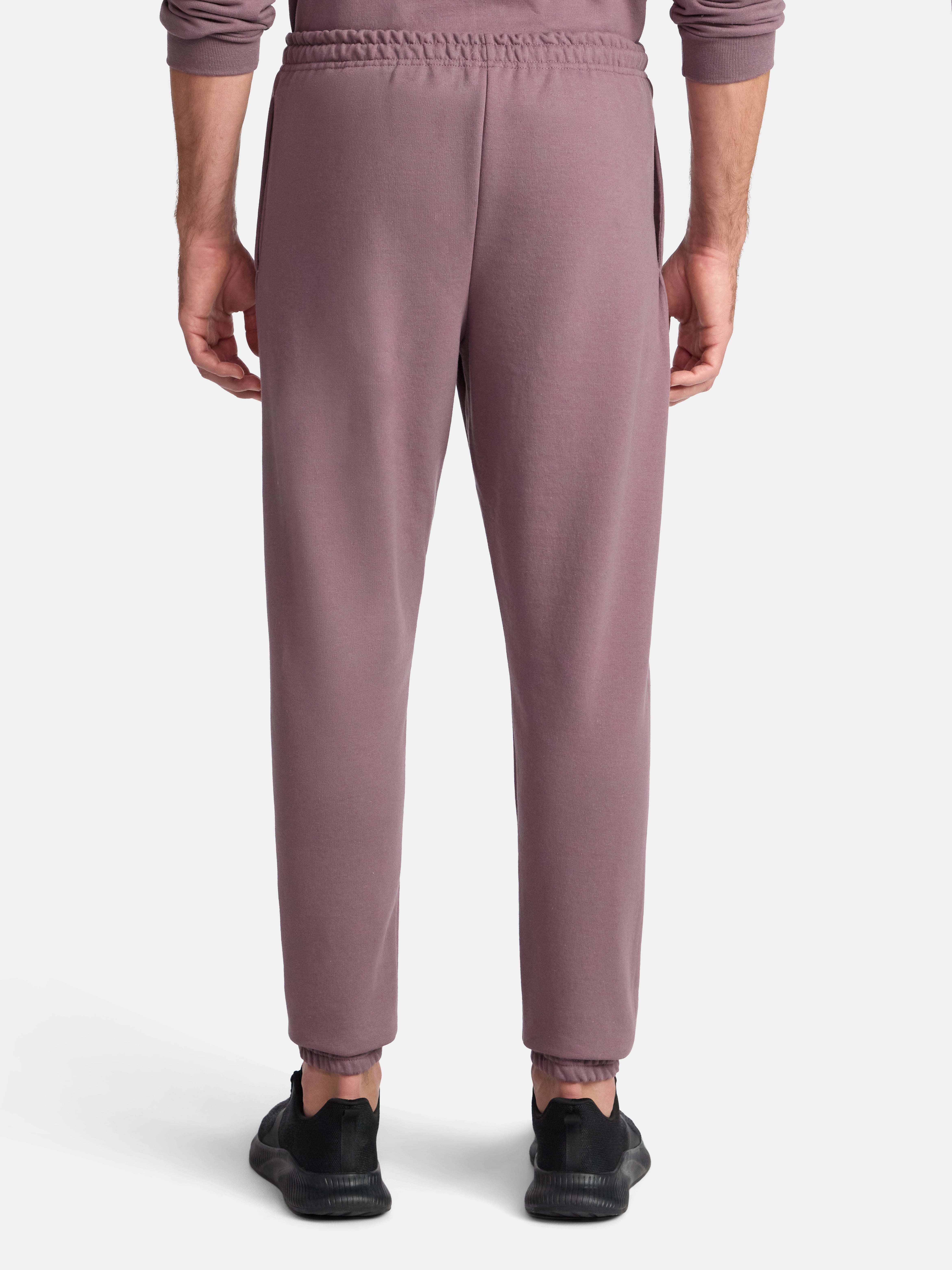 Athletic Works Men's and Big Men's Fleece Jogger Sweatpants, Sizes XS-5XL