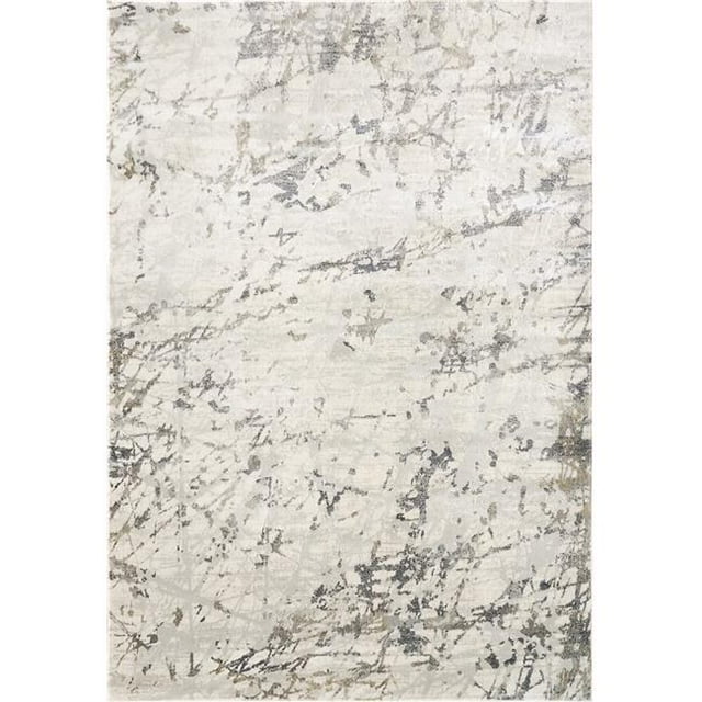 Dynamic Rugs CC243554150 2 Pi x 3 Pi Castilla 3554 Tapis de Surface&44; 150 Ivoire & Beige