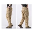 thumbnail image 4 of Colorworld Pantalón Cargo De Hombre Con Ocho Bolsillos, 4 of 8