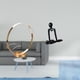 thumbnail image 2 of Portabotellas de vino,Soporte para botellas de vino,soporte para botellas de vino,estante de hierro,Decoración de gabinete de vino tinto de regalo de barra de cocina,Figura de, 2 of 8
