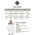 thumbnail image 3 of Wantdo Women's Plus Size Jacket Insulated Mid-length Winter Coat Windproof Snow Travel Jacket White 2XL, 3 of 10
