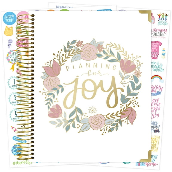 bloom daily planners Pregnancy & Baby's First Year Planner & Calendar, 9" x 10"