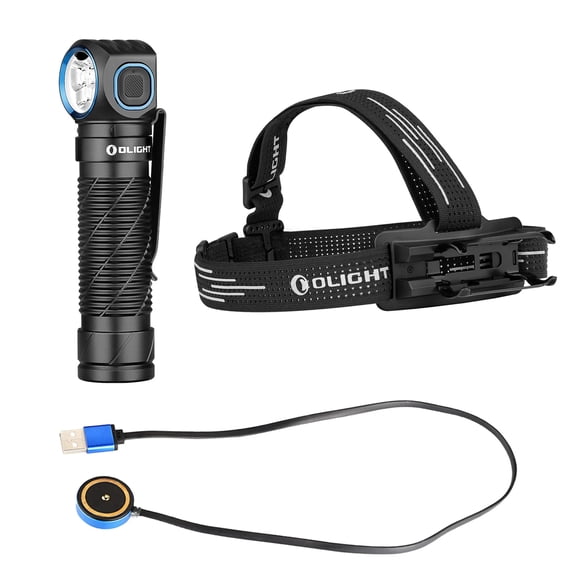 Olight Perun 3 3000 Lumen Rechargeable L-Shaped Headlamp