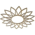 thumbnail image 2 of Ekena Millwork 26"OD x 9"ID x 1/4"T Daisy Wood Fretwork Pierced Ceiling Medallion, Hickory, 2 of 3