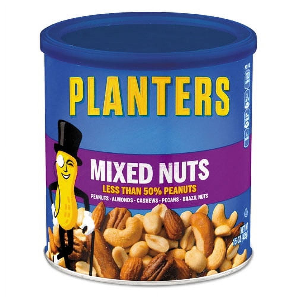 Mixed Nuts, 15 Oz Can | Bundle of 5 Each