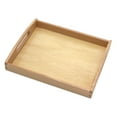 thumbnail image 2 of Montessori Wooden Tray Montessori Sand Tray Toy Rectangular Shape Durable Small, 2 of 8