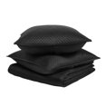 thumbnail image 3 of Winthrop 100% Sateen Black Queen Quilt by Kosas Home, 3 of 8
