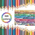 thumbnail image 6 of 520 Colored Pencils, Rich Pigmented Soft Core Coloring Pencils, Pre-sharpened Color Pencil Set,Ideal for Drawing Sketching Shading,Coloring Pencils for Adults Artists Beginners, 6 of 7