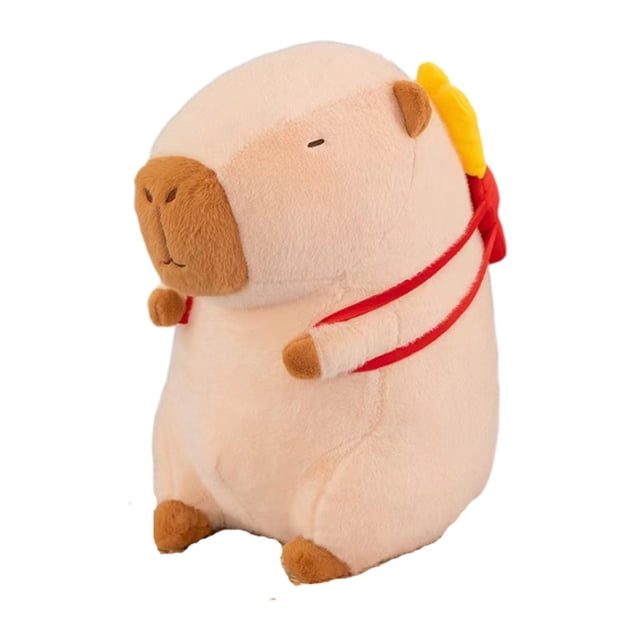 Peluche de carpincho de juguete, suave, coleccionable, de dibujos animados, para decoración de habitación de niños. Papas fritas y S