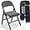 Grey, variant on Vingli Metal Indoor and Outdoor Conferences Padded Folding Chairs, Gray "1 Set of 6"