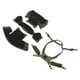 thumbnail image 4 of Sistema de suspensión del dial del casco con juego de almohadillas de revestimiento perilla ajustable modificaciones de la correa de la barbilla del casco para FAST para MICH OG verde, 4 of 12