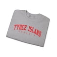 thumbnail image 3 of Tybee Island Georgia Sweatshirt Gifts Crew Neck Shirt Long Sleeve Unisex, 3 of 7