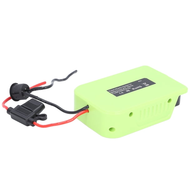 Adaptador De Batería Para Herramientas Eléctricas, Portátil 40V 30A, Buena Compatibilidad, Conector De Alimentación De Base De Batería, Función ABS DIY Para Coche RC