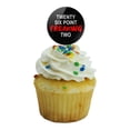 thumbnail image 5 of Twenty Six Point Freaking Two Marathon 26.2 Cupcake Picks Toppers Decoration Set of 6, 5 of 6