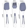 thumbnail image 7 of Cheer.US Basting Pastry Brush Spread Oil Butter Sauce Marinades Spatula Set - Non-Stick Silicone Spatula Kitchen Utensils for Cooking, Baking, and Mixing - Food Grade, Bakeware Set of 3, 7 of 7