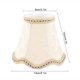 thumbnail image 3 of 6PCS Fabric Lampshade Wall Lamp Cover Chandelier Lamp Shade for Home Decoration Light Accessories, 3 of 4