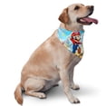 thumbnail image 2 of Lsque Mario Printing Dog Bandana ,Cat Scarf Adjustable Bib Handkerchief Accessories for Dogs Cats,Pet scarf,Pet fashion, 2 of 8