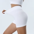 thumbnail image 2 of Besolor Yoga Shorts for Women Scrunch Seamless High Waisted Ruched Butt Lifting Workout Running Biker Booty Shorts, 2 of 4