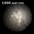 thumbnail image 2 of Viper Tufflex Tips III 2BA Dart Tips, 1000 Replacement Dart Tips, White, 2 of 5