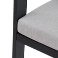 thumbnail image 5 of Christopher Knight Home 42"H Outdoor Patio Bar Stools Set of 4, Iron Frame with Light Gray Cushion, 5 of 10