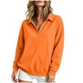 thumbnail image 4 of Lzobxe Womens Sweatshirt Long Sleeve Crewneck Printed Oversized Fall Casual Loose Fit Pullover Tops,Sizes S-2XL, 4 of 6