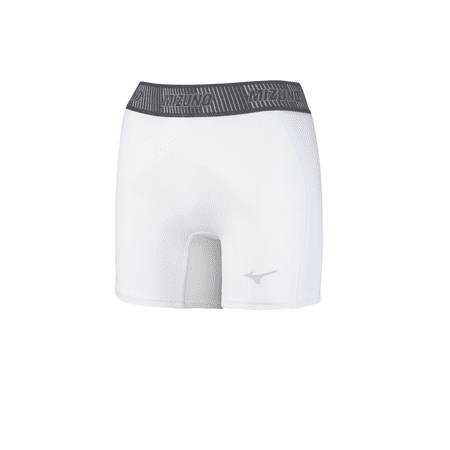 UPC: 0889961455940 | Mizuno Youth Girl s Aero Vent Padded Sliding Short Size Extra Large White (0000)