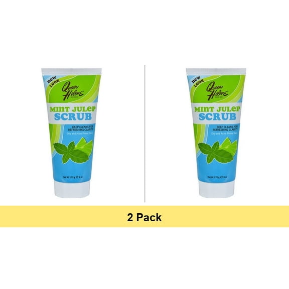 Queen Helene Gentle Scrub Mint Julep, 6 Oz - 2 Pack