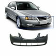 thumbnail image 4 of Front Bumper Cover 865112H000 Replacement for 2007-2010 Hyundai Elantra with Fog Lamp Holes Black, 4 of 4