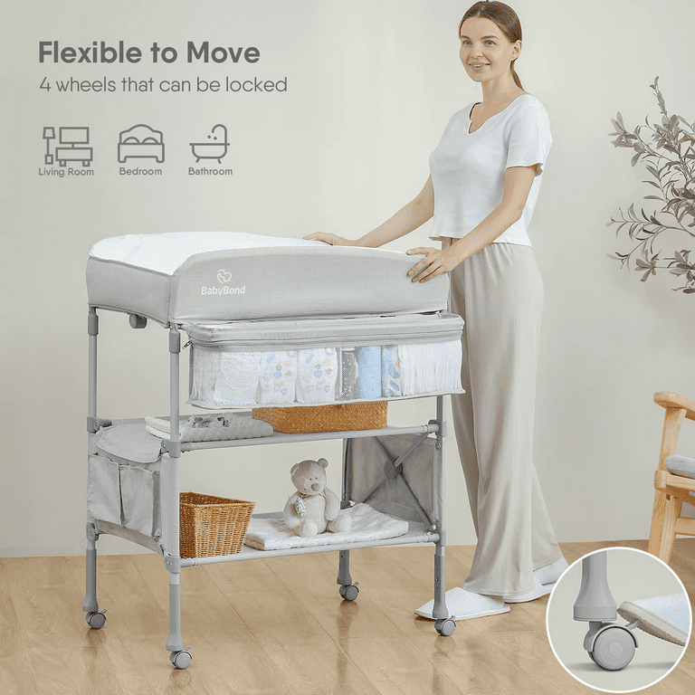 Bathroom baby changing table sale