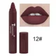 thumbnail image 3 of 12 Colors Sexy Matte Lipstick Waterproof Long Lasting Color Rendering Non-stick Velvet Lips Liner Pencil Woman Makeup Cosmetics, 3 of 5