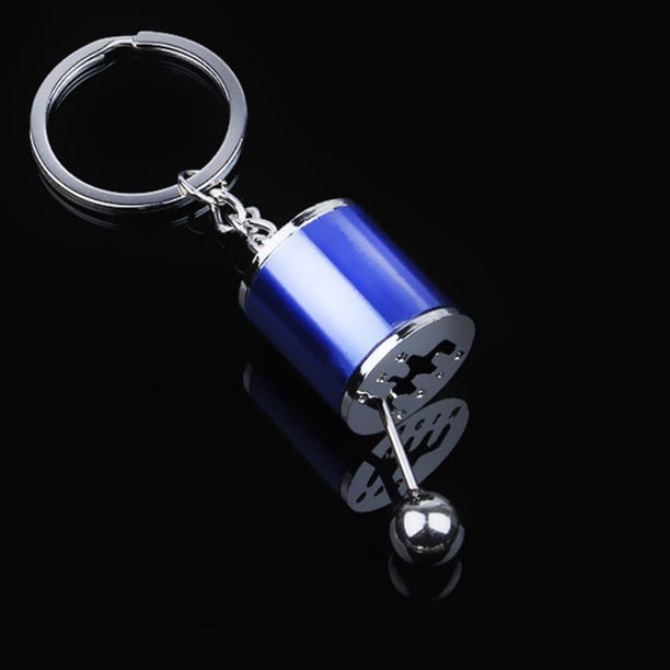 1pcs Llavero Palanca De Transmisión Manual Coche Velocidad Caja De Cambios Cabeza De Metal Reajuste Colgante Creativo L