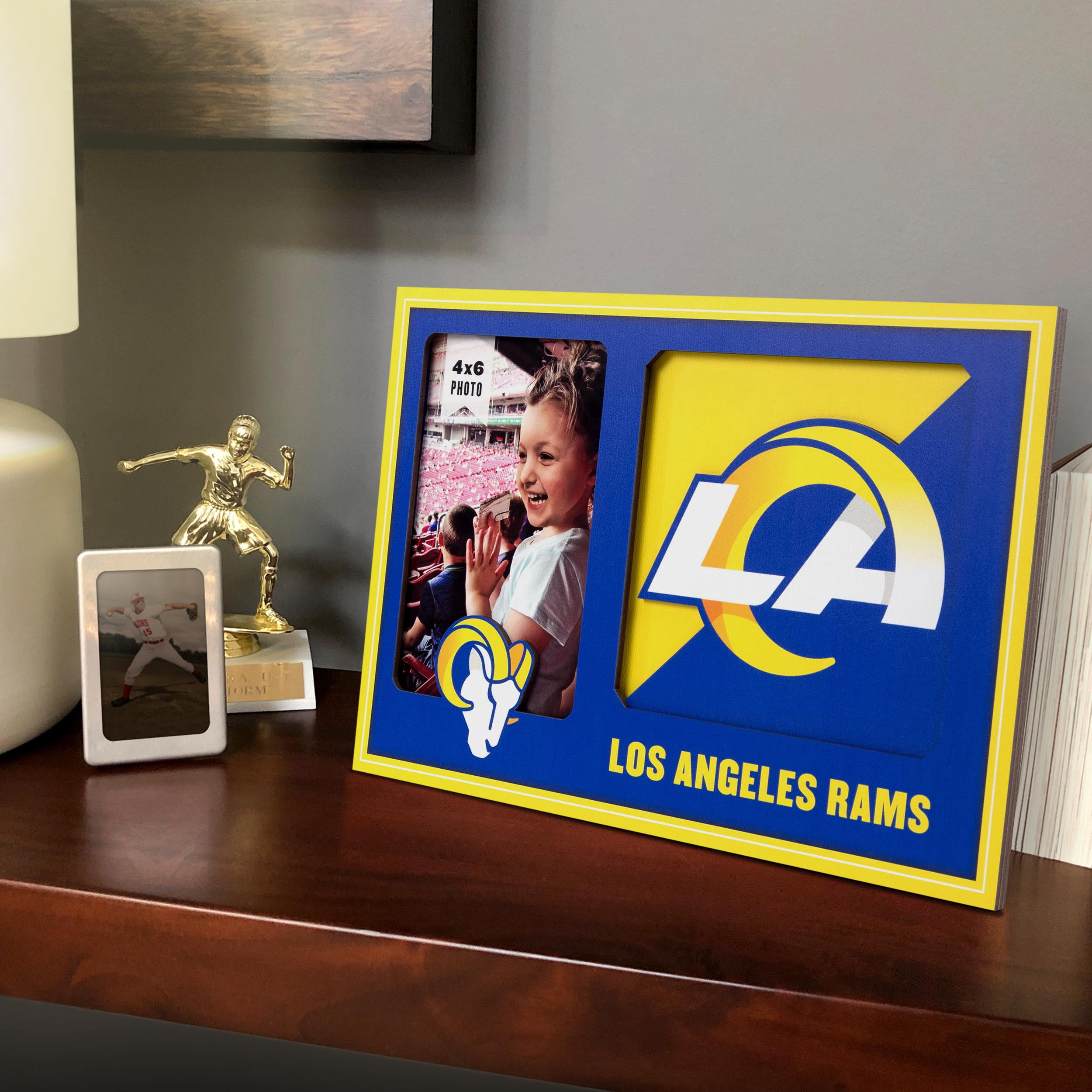Los Angeles Rams 3D Logo Picture Frame