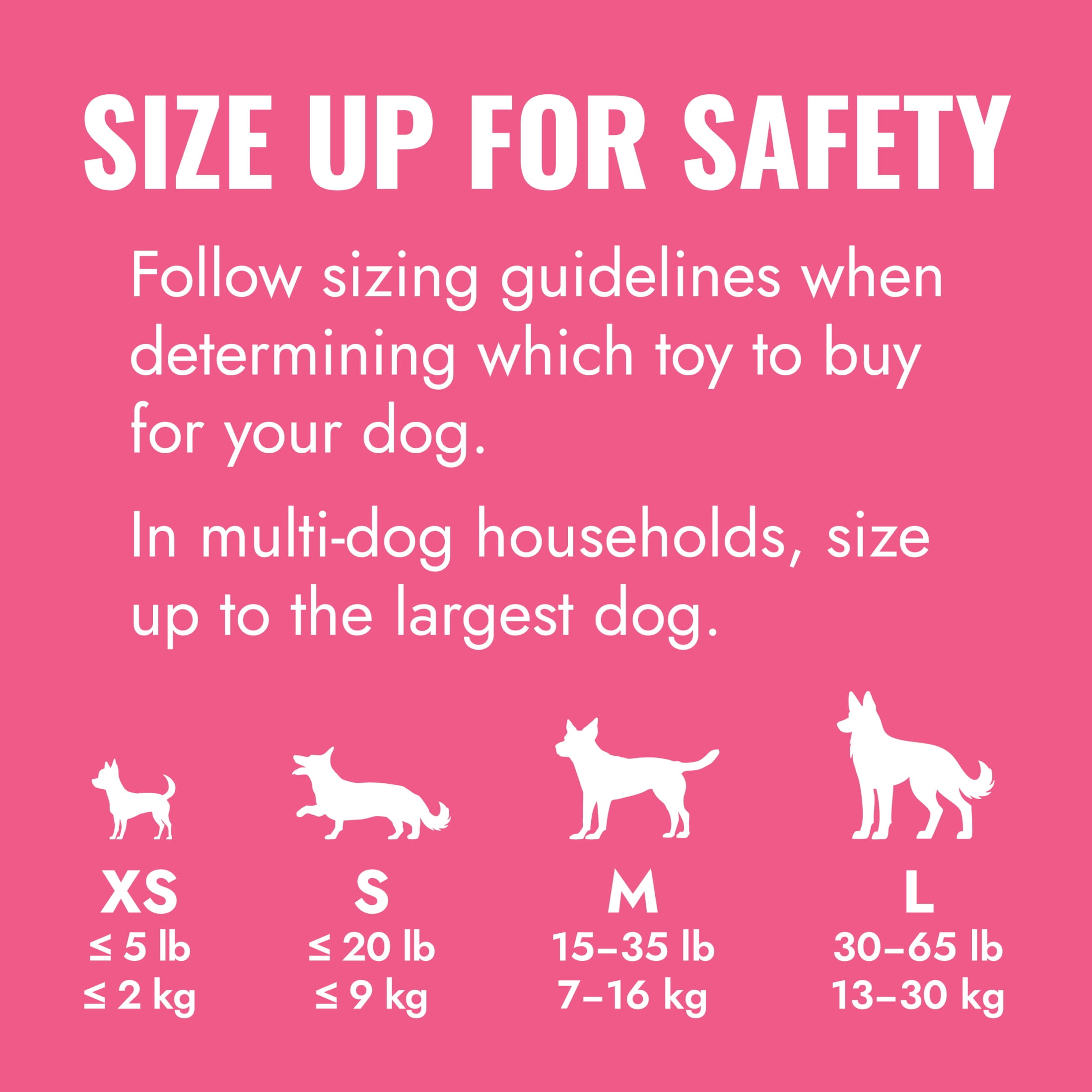 KONG® Classic Rubber Puppy Dog Toy for Beginner Chewers, Pink, Extra Small for Dogs up to 5 lbs