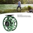 thumbnail image 4 of Large Arbor Fly Reel, Fly Fishing Reel Aluminum Alloy Push Button Release  for Freshwater, 4 of 8