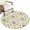 Beige, Yellow, Green, variant on Washable Round Rugs 3ft Summer Lemon Circle Rug Non-Slip Soft Non-Shedding Low-Profile Rustic Fruits Leaves Pastoral Flower Plants Small Area Rug Carpet for Living Room Bedroom Dining Room Home Decor