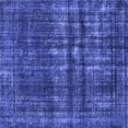 thumbnail image 1 of Ahgly Company Indoor Square Persian Blue Bohemian Area Rugs, 3' Square, 1 of 4