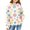 WH1, variant on Ruyang Girls Hooded Sweatshirts Long Sleeve Pullover Floral Print Breathable Athletic Tops Fall Kids Sports Casual Clothes