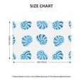 thumbnail image 4 of Placemats Set Of 4 / 6, Blue Conch Placemats For Dining Table Indoor/Outdoors Heat Resistant Washable Placemats 18" X 12", 4 of 8