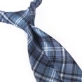 thumbnail image 4 of Uniform Tie Creative Plaid Pattern Buckle Formal Necktie Cotton Necktie for Kids, 4 of 9