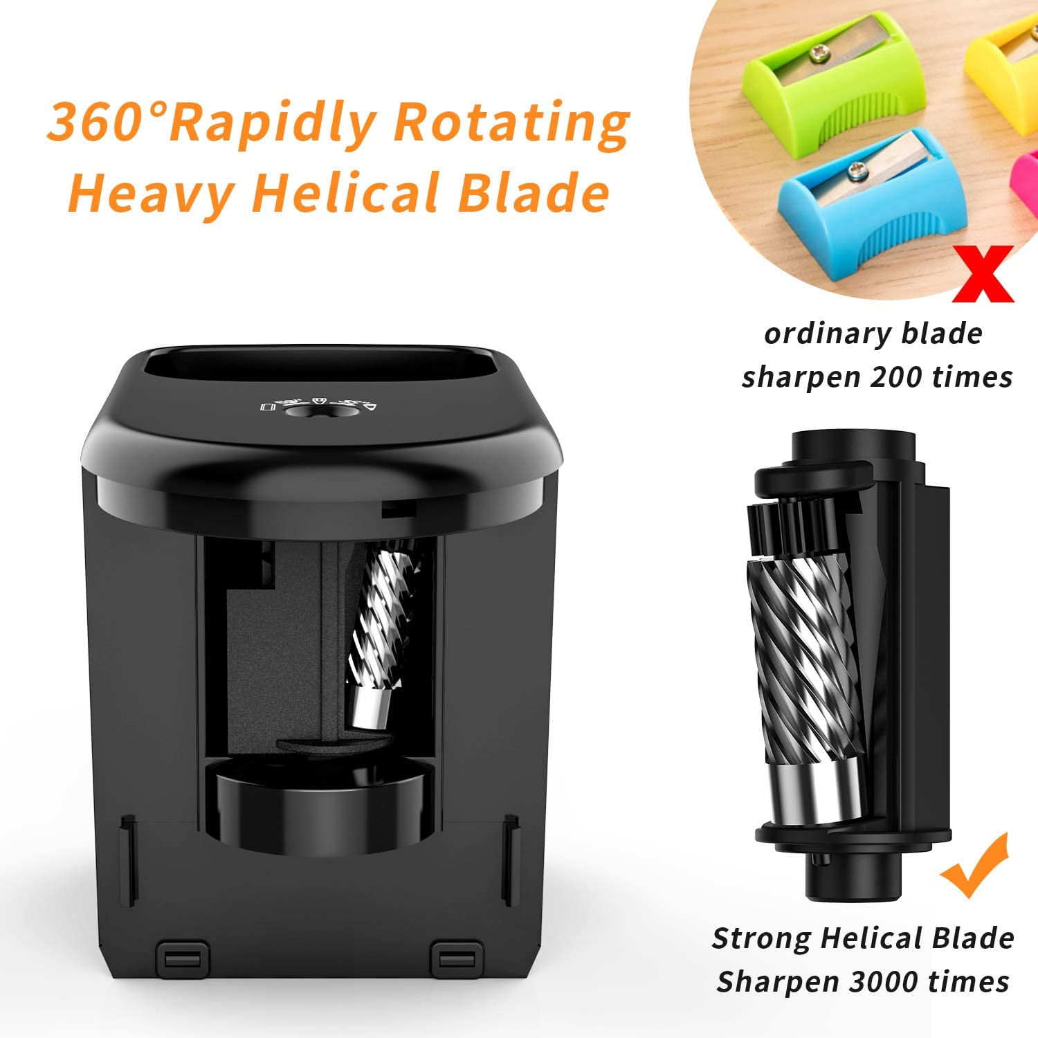 Buy Link Dream Electric Pencil Sharpener Heavyduty Helical Blade