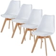 thumbnail image 4 of Set de 4 Sillas Esquivel FRATELLO MUEBLES de comedor u oficina color Blanco, 4 of 9