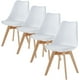 thumbnail image 4 of Set de 4 Sillas Esquivel FRATELLO MUEBLES de comedor u oficina color Blanco, 4 of 9