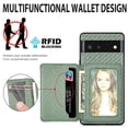 thumbnail image 5 of Case For FOXDOCK Google Pixel 6 Stand Function RFID Blocking Magnetic Card Holder Complete Camera Safety, 5 of 5