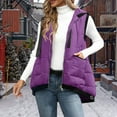 thumbnail image 5 of Women's Vests Puff Vest for Women Zipper Sleeveless Womens Vests Lightweight Fall Outfits Puffy Coats for Women, 5 of 8
