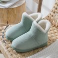 thumbnail image 2 of AUXDIQ Women Men Winter Boots Slippers Home Warm Fleece Booties Slipper Anti Slip House Shoes Indoor Outdoor, 2 of 4