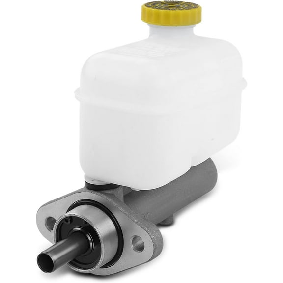 A-Premium Brake Master Cylinder with Reservoir and Cap Compatible with Dodge, Mitsubishi and Ram Vehicles - For Dakota 2005-2010, Raider 2006, Ram Dakota 2011 - Replaces M630026, 133644