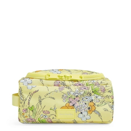 Vera Bradley Recycled Lighten Up Reactive Small Travel Cosmetic Makeup