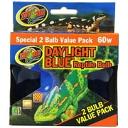 Zoo Med Daylight Reptile Bulb Blue - 2 count (60 watt)