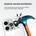 thumbnail image 2 of Mica de Cámara Cristal Deluxe 2mm para iPhone 16 Pro / 16 Pro Max – Protección Vidrio Templado Titanio, Alta Claridad y Ajuste Perfecto, 2 of 6