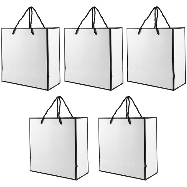 unbranded 5Ud Bolsa De Papel Con Asas Para Regalos Chocolates Y Bolsas Para Dulces